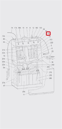 Control Venturi Pump Switch (Dirty Solvent)